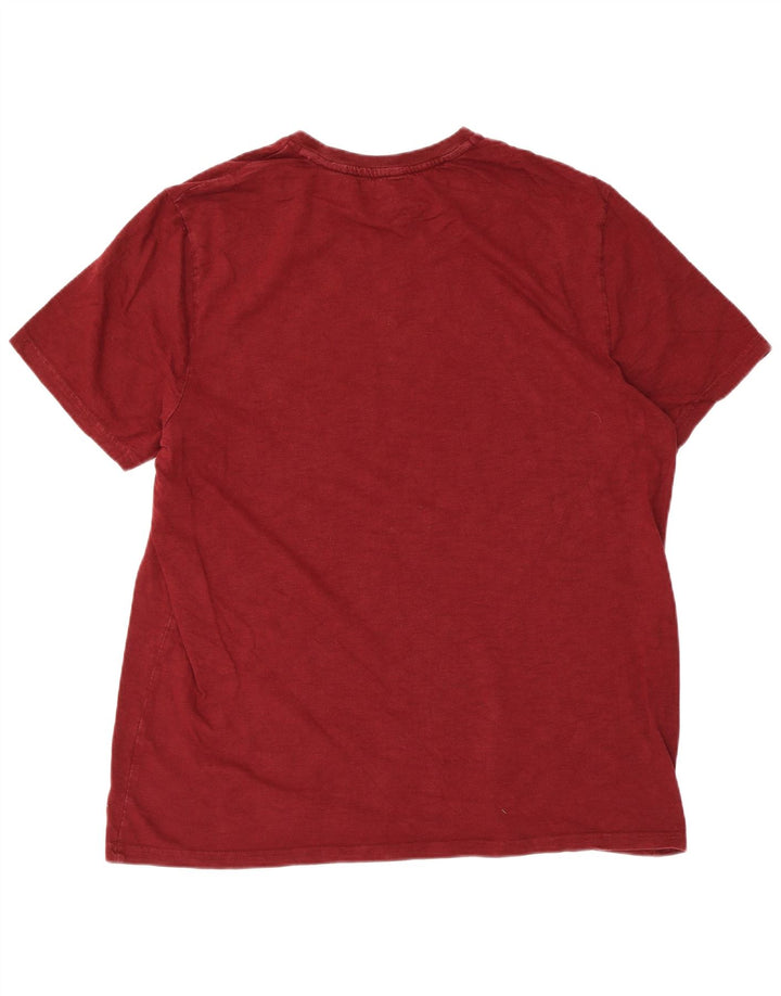 Tricou grafic pentru bărbați Fat Face Top 2XL bumbac maro