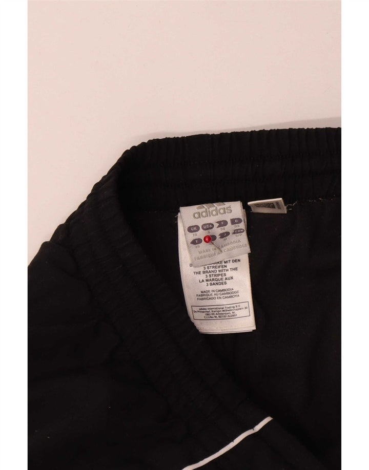 Pantaloni de trening Adidas pentru femei UK 10 Poliester negru mic