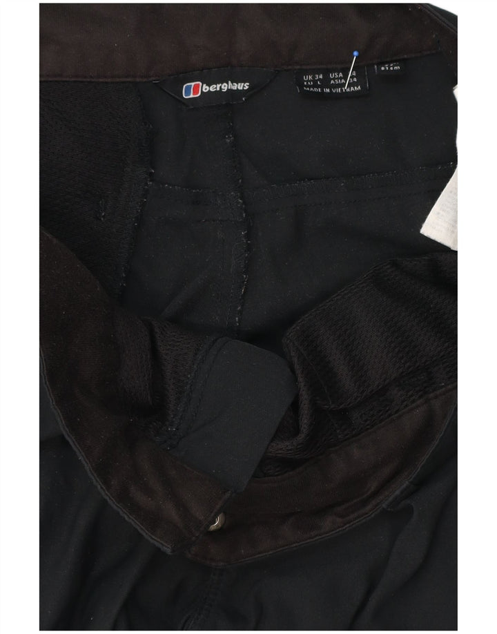 Pantaloni cargo drepti pentru bărbați Berghaus W34 L32 negri