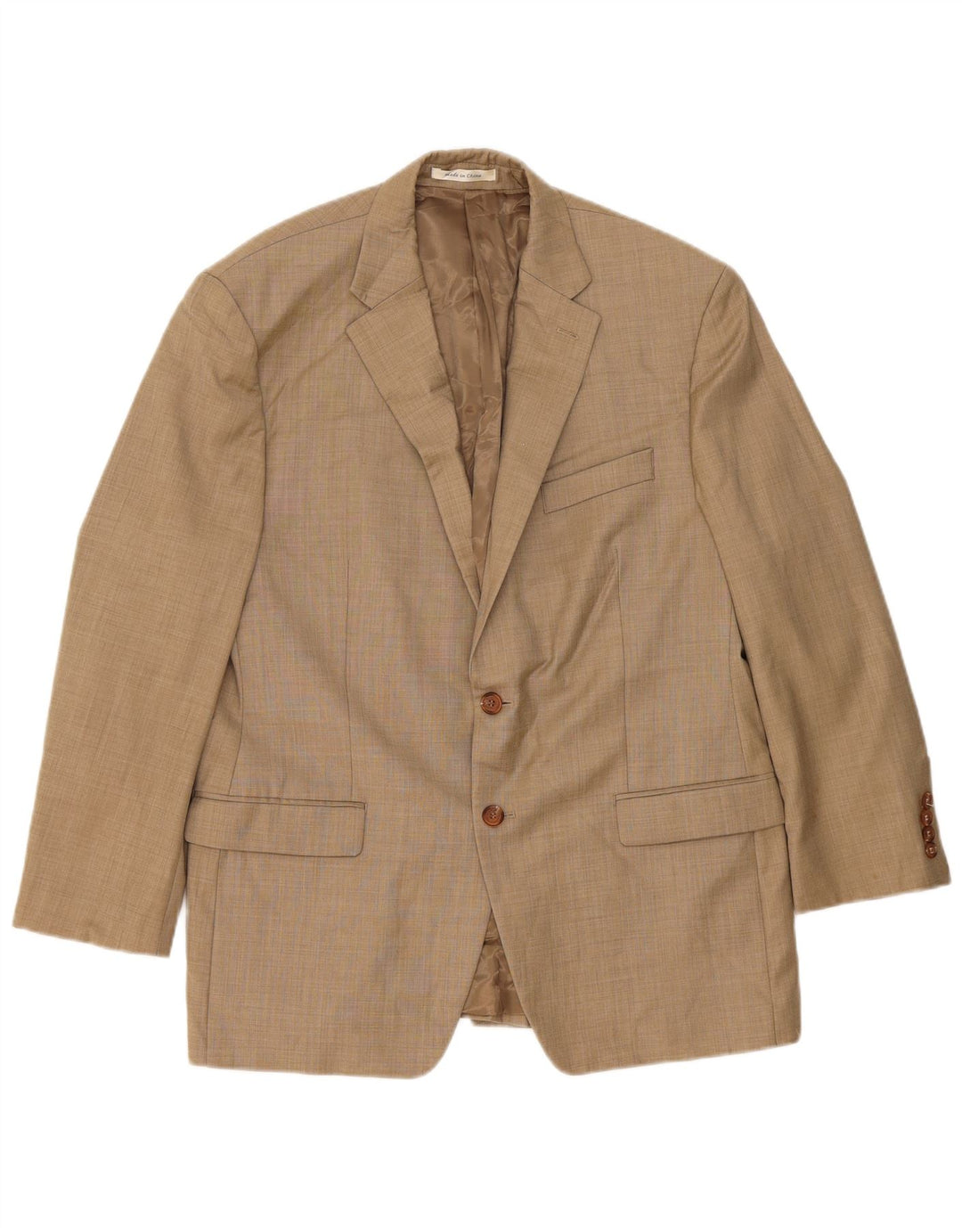 Jachetă pentru bărbați Ralph Lauren cu 2 nasturi, UK 42, lână mare, bej