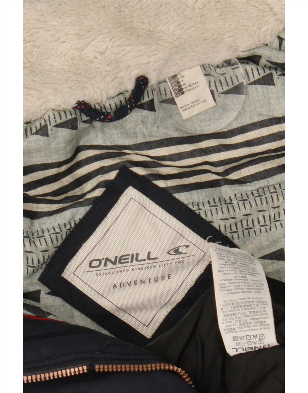 Jachetă parka cu glugă pentru femei O'NEILL UK 10 Poliester bleumarin mic