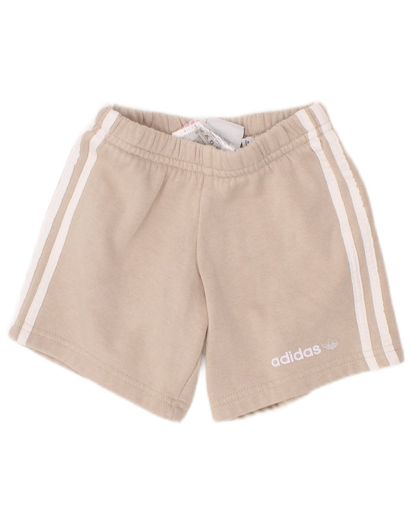 Pantaloni Sportivi Adidas Bebeluși Băieți 18-24 Luni Bej Bumbac