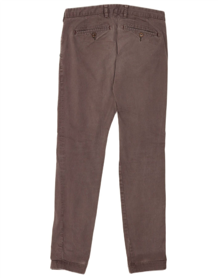 Pantaloni chino slim pentru bărbați Ted Baker L30 L30 bumbac gri