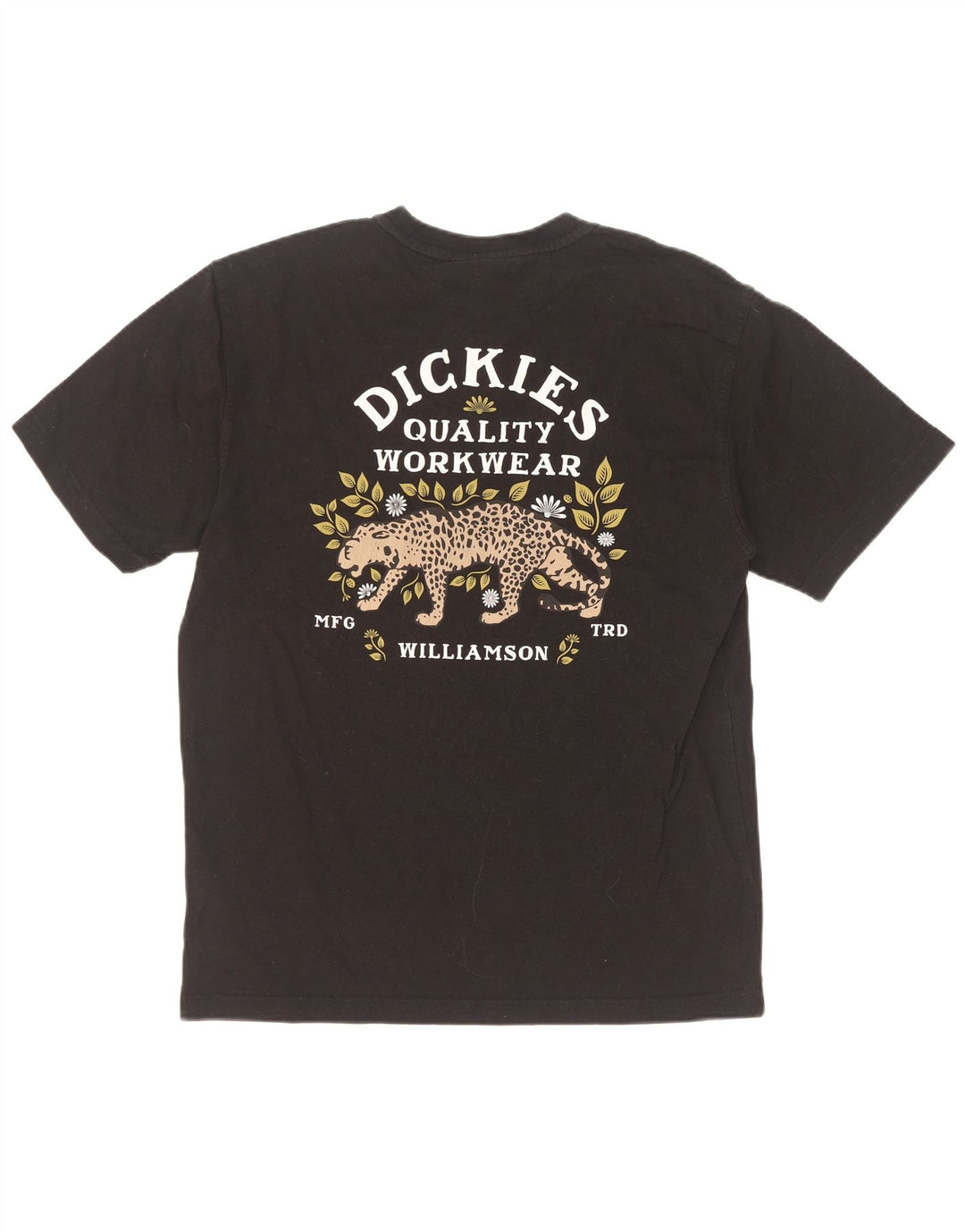 Tricou grafic pentru bărbați Dickies Top mic bumbac negru