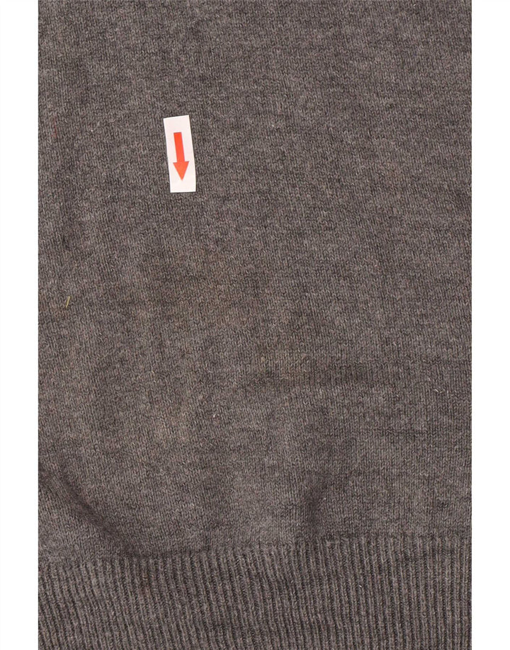 Marks & Spencer Mens Regular Fit Vest Tank Top Bumbac Gri mediu