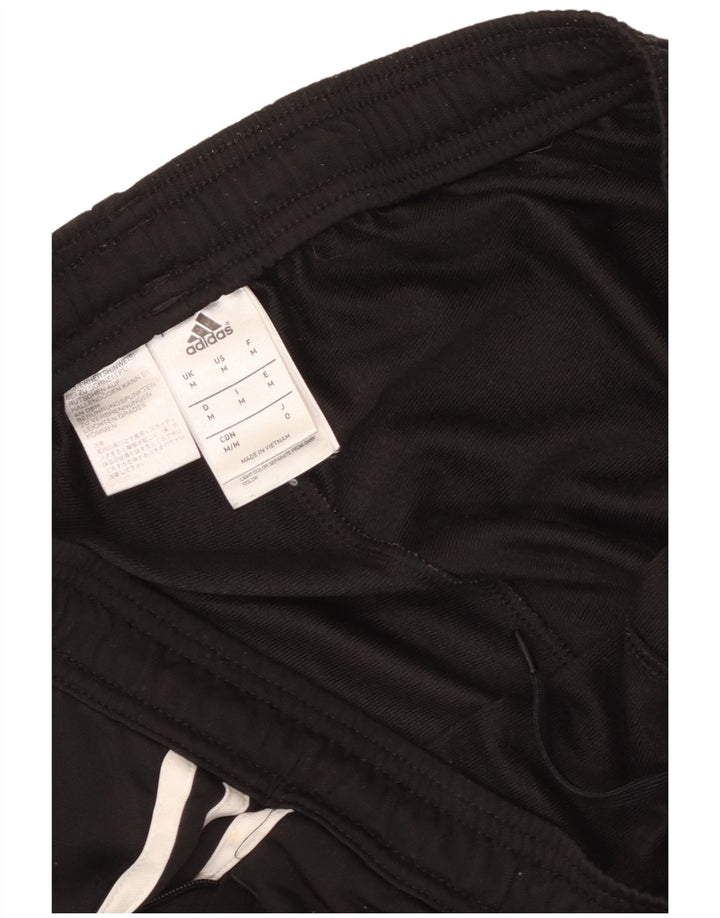Pantaloni de trening Adidas pentru bărbați Joggeri poliester mediu negru