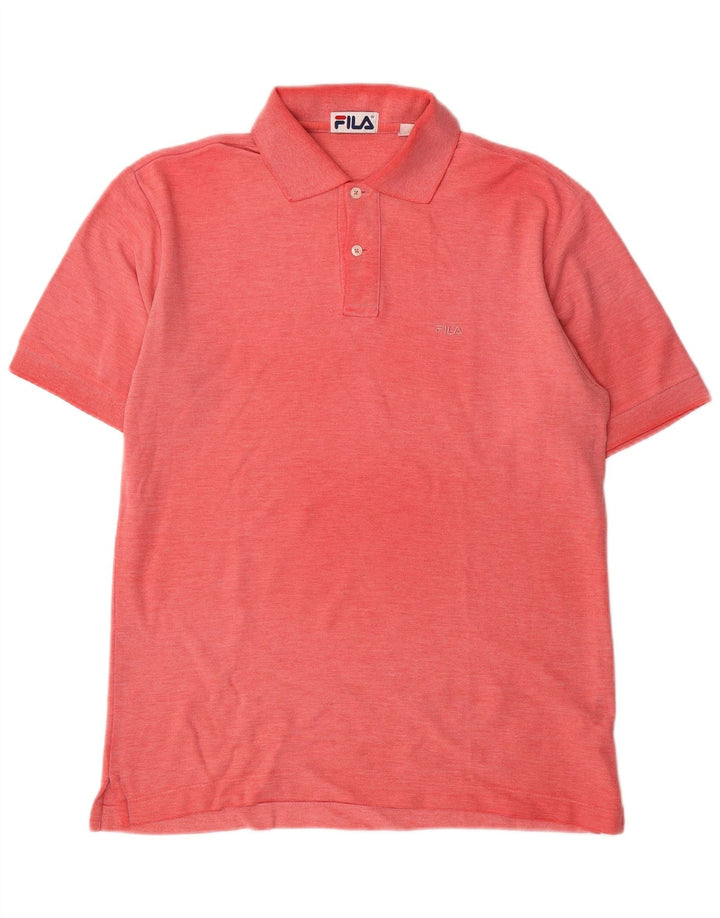 Tricou Polo Fila Bărbați IT 46 Bumbac Roșu Mic