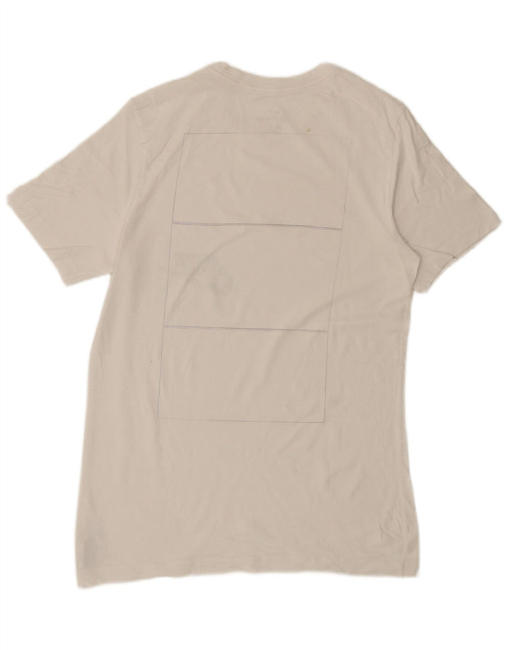 Tricou Nike Air Graphic Top Bumbac Alb Mediu