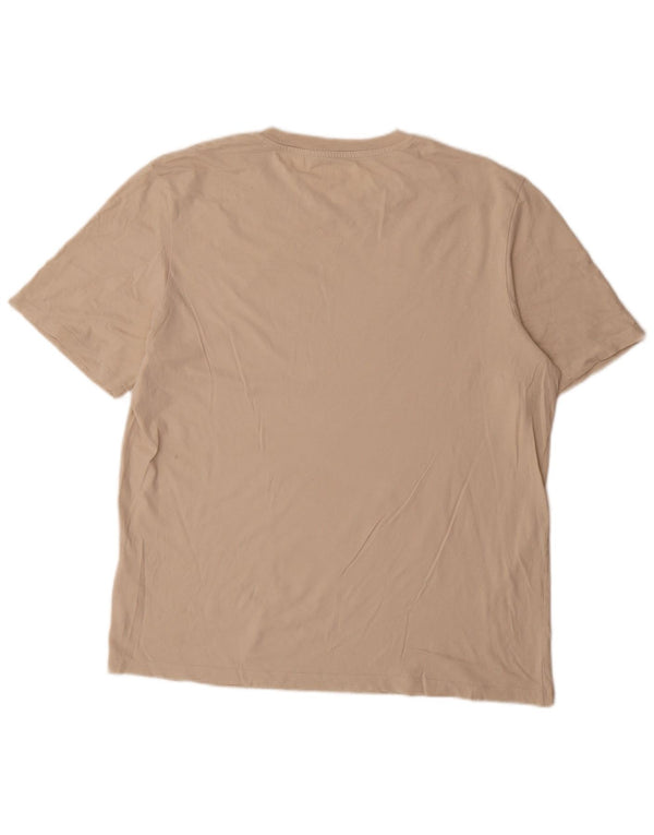 Tricou grafic Jack & Jones pentru bărbați Top XL Bej