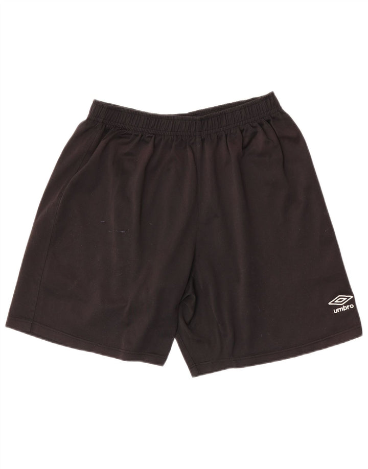 Pantaloni scurți sport Umbro pentru bărbați, mari, negri