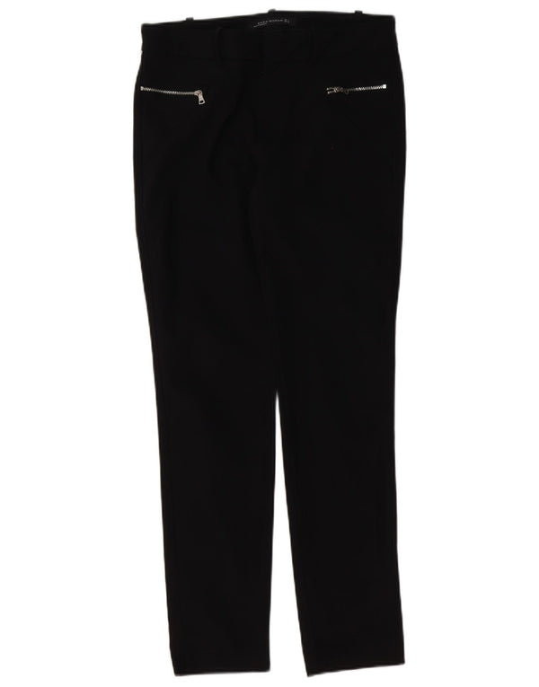 Pantaloni casual slim pentru femei Zara Mici L26 L29 Negri