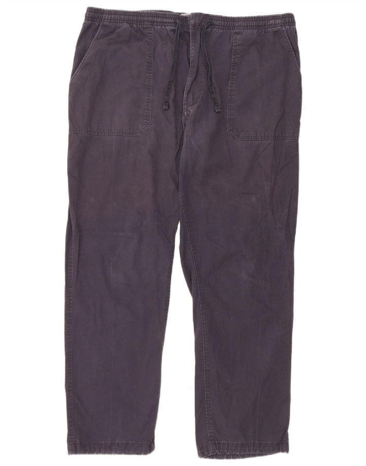 Pantaloni chino obișnuiți pentru bărbați Marks & Spencer L39 L29 Bumbac bleumarin