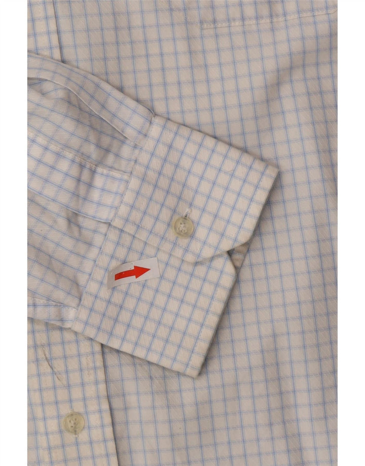 Cămașă pentru bărbați Pierre Cardin Mărimea 41 16 Bumbac cu carouri albastre mari