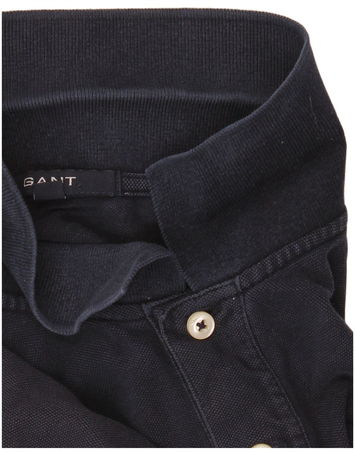 Tricou polo pentru bărbați Gant XL, bumbac bleumarin