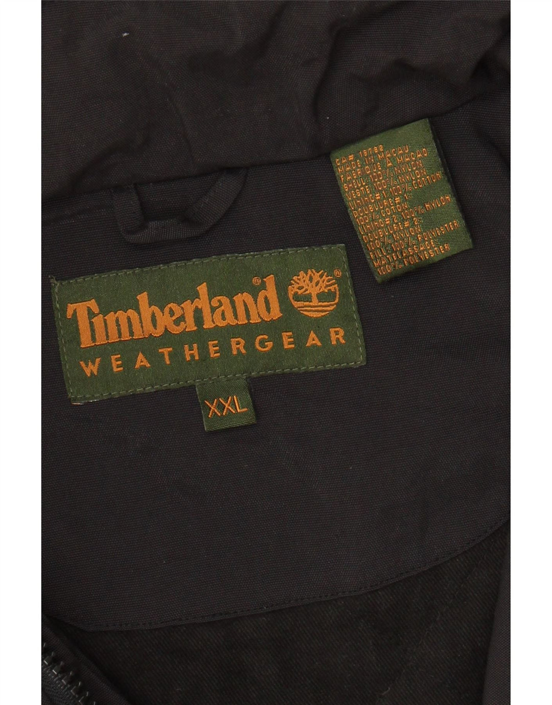 Jachetă pentru bărbați TIMBERLAND Weathergear Utility UK 44 2XL Nylon negru