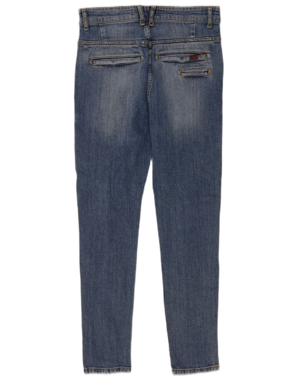 Blugi skinny distressed pentru bărbați Zara EU 38 Mici L30 L27 Bumbac albastru