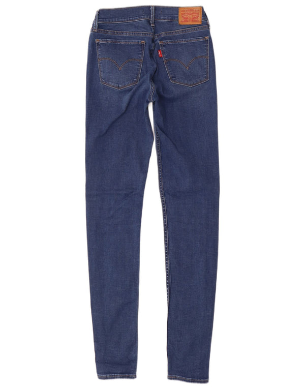 Blugi Levi's 710 Super Skinny pentru femei W26 L32 Bumbac albastru