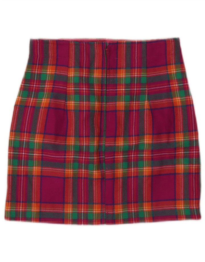 Fusta mini pentru femei VINTAGE W24 XS roz caroserie