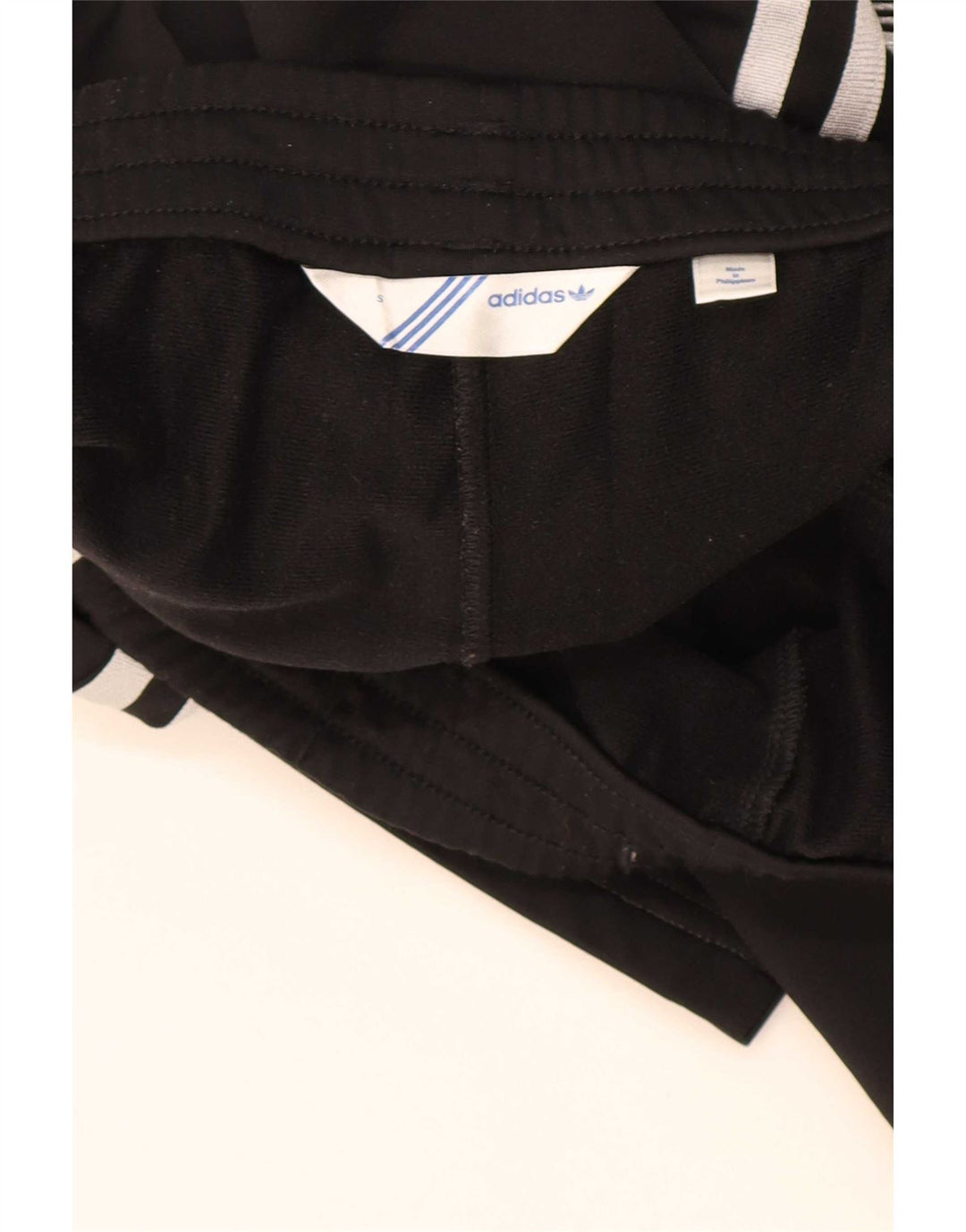 Pantaloni de trening Adidas pentru femei UK 10 Poliester negru mic