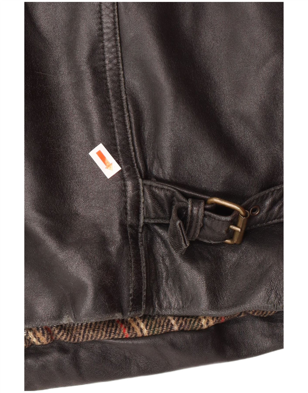 Jachetă de piele pentru bărbați VINTAGE IT 54 2XL din piele neagră