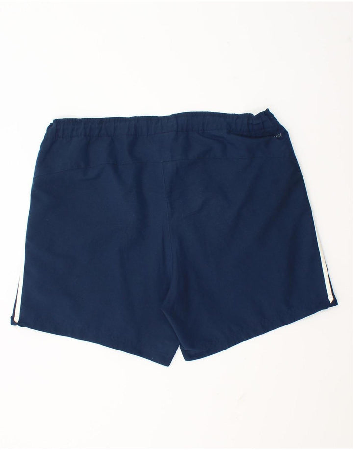 Pantaloni scurți sport pentru bărbați Adidas Climalite, mari, albastru, poliester