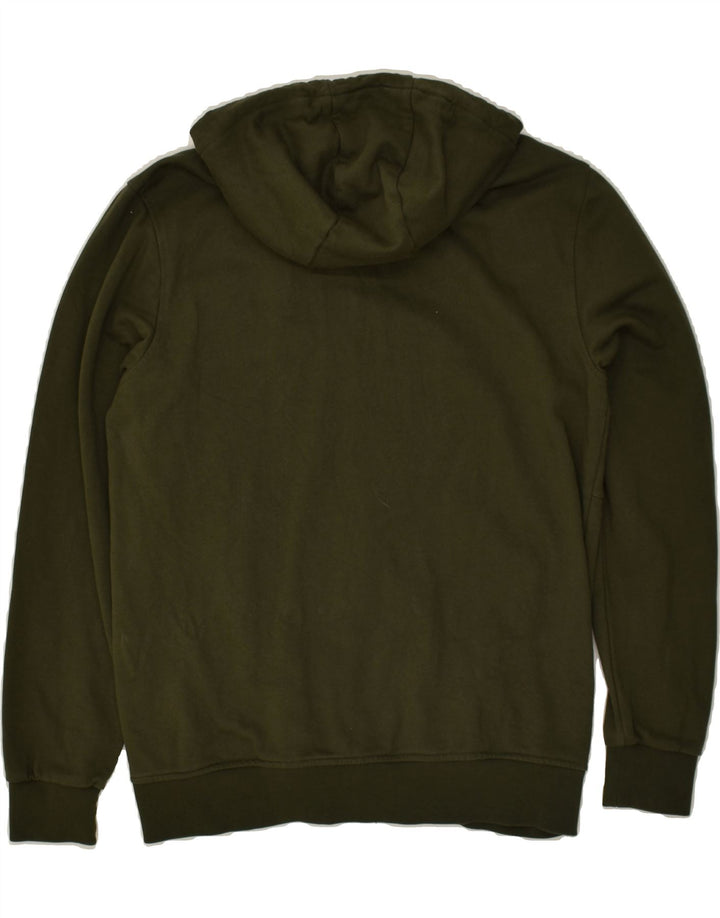 FREDDY Mens Zip Hoodie Sweater Small Green Cotton | Vintage Freddy | Thrift | Second-Hand Freddy | Used Clothing | Messina Hembry 