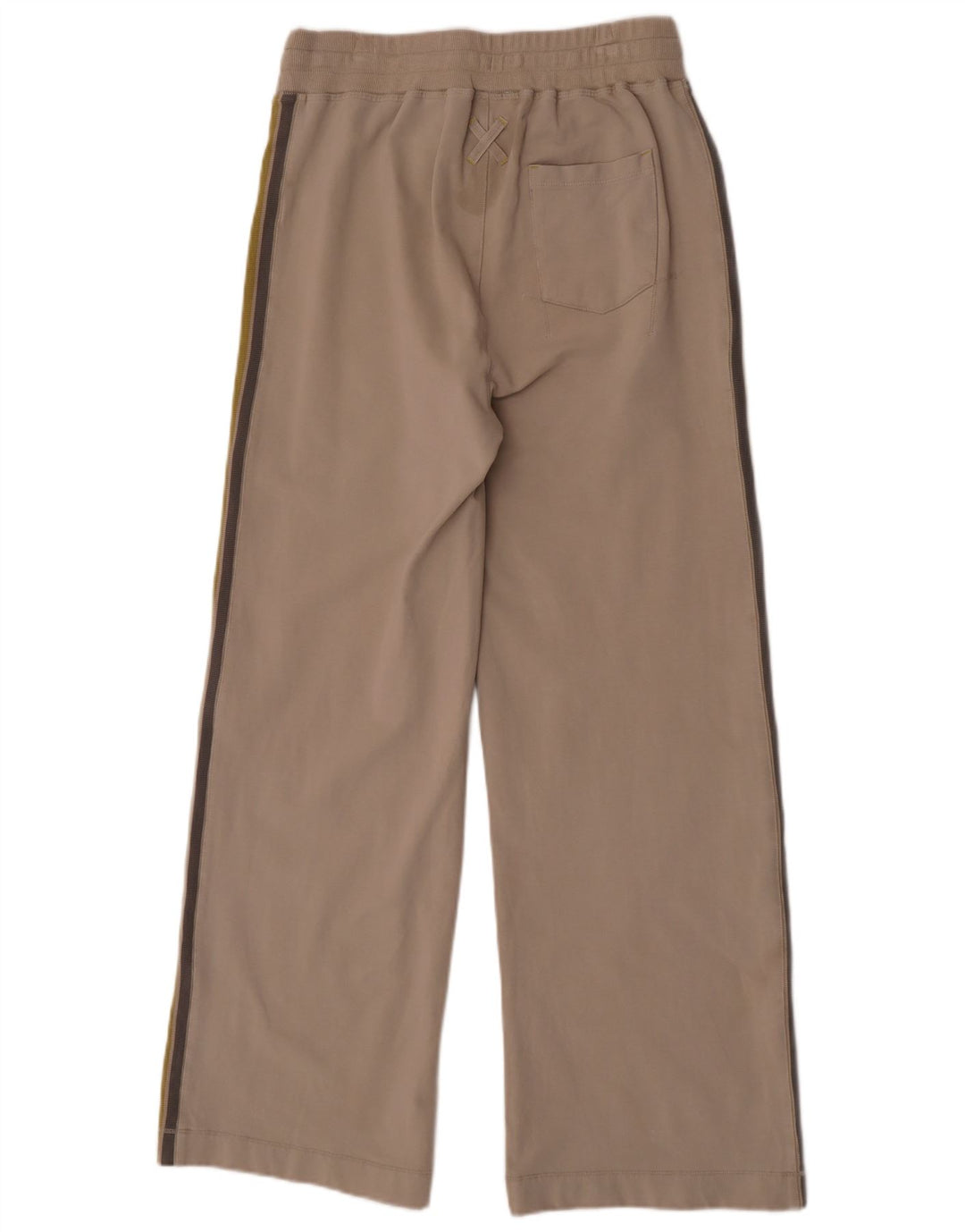 White Stuff Pantaloni de trening pentru femei UK 12 Medium Beige Colorblock Bumbac