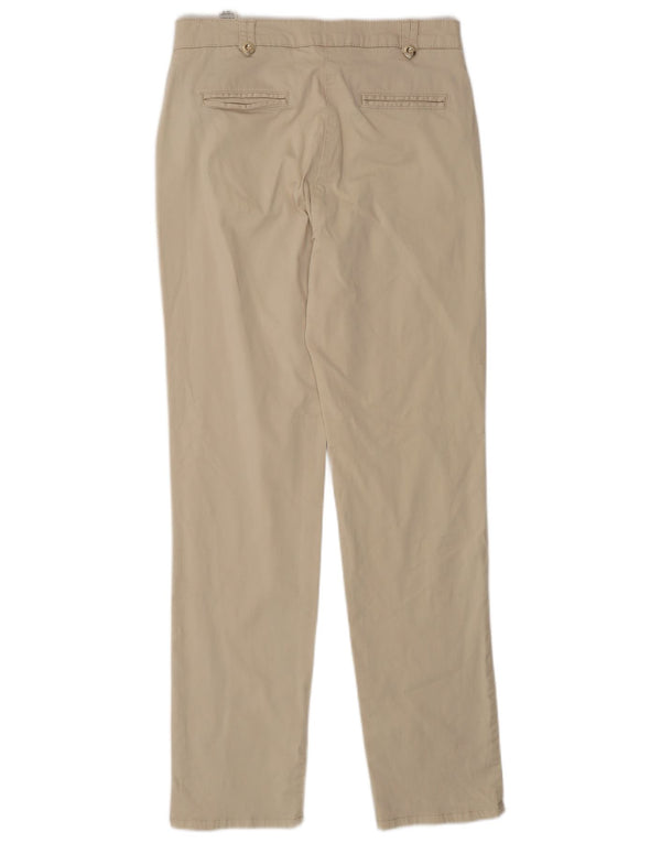 Pantaloni chino drepti pentru femei Marks & Spencer UK 10 Small W27 L30 Bej