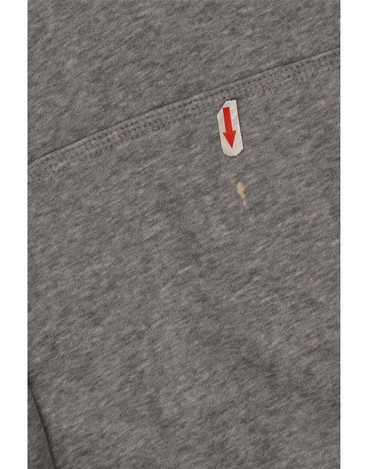 Pulover Nike Grafic pentru bărbați, bumbac, gri mediu