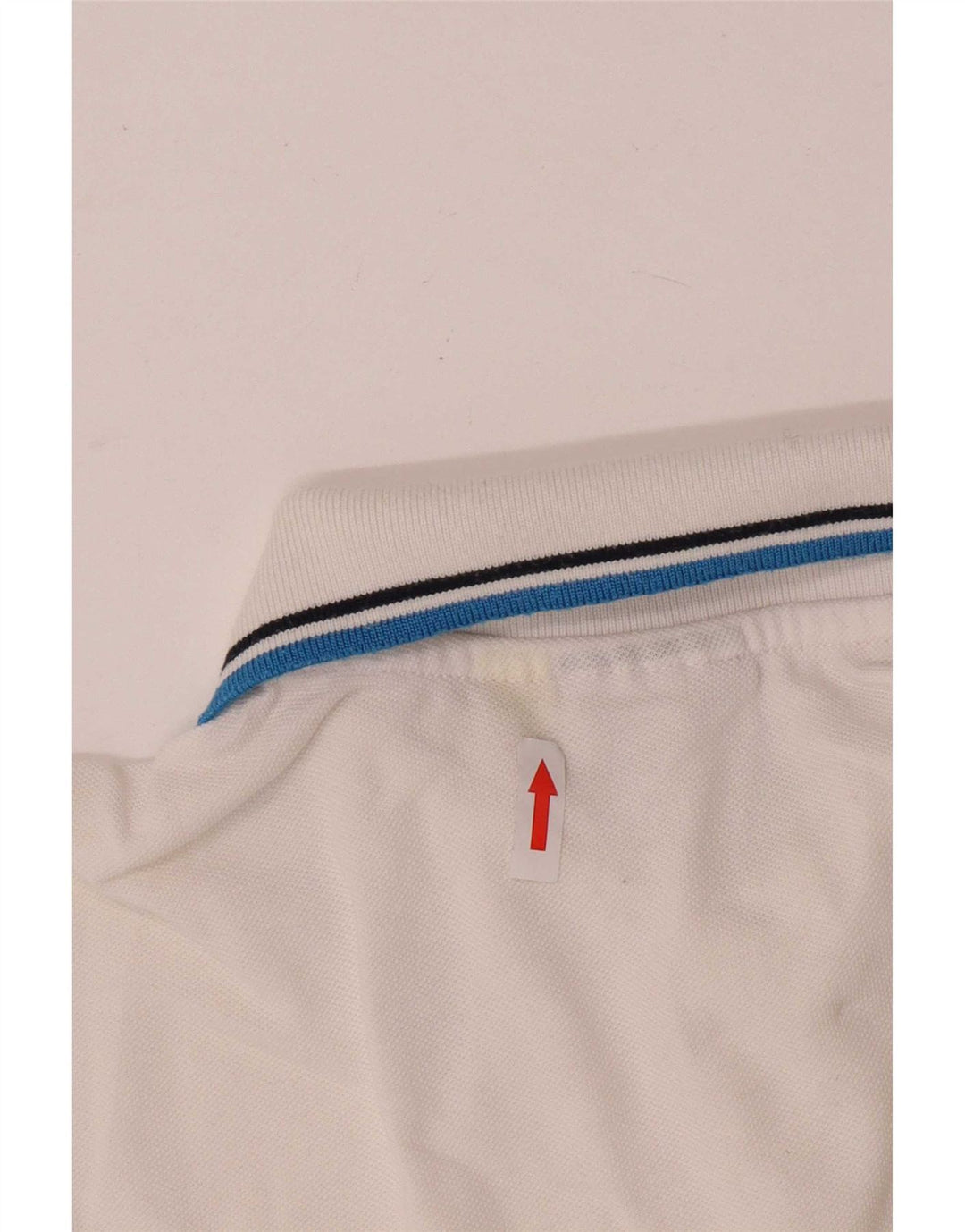 Tricou polo pentru bărbați Diadora, bumbac cu dungi albe medii