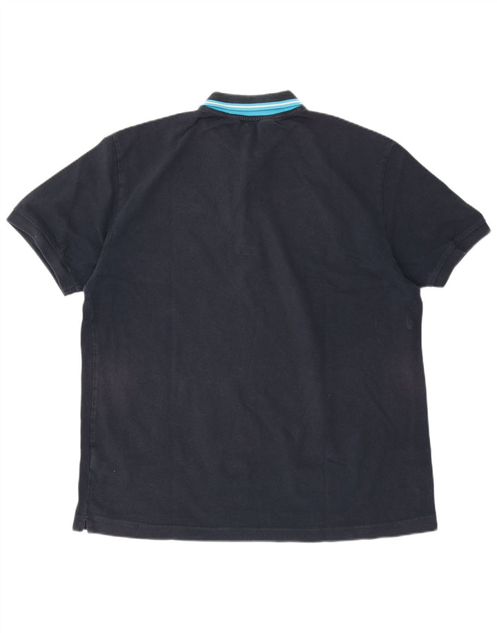 Cămașă polo pentru bărbați Kappa 2XL bleumarin