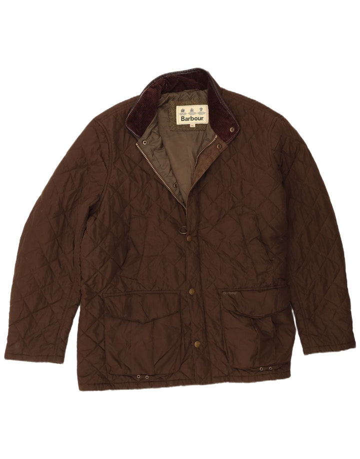 Jachetă matlasată Barbour pentru bărbați UK 44 2XL Maro Poliester