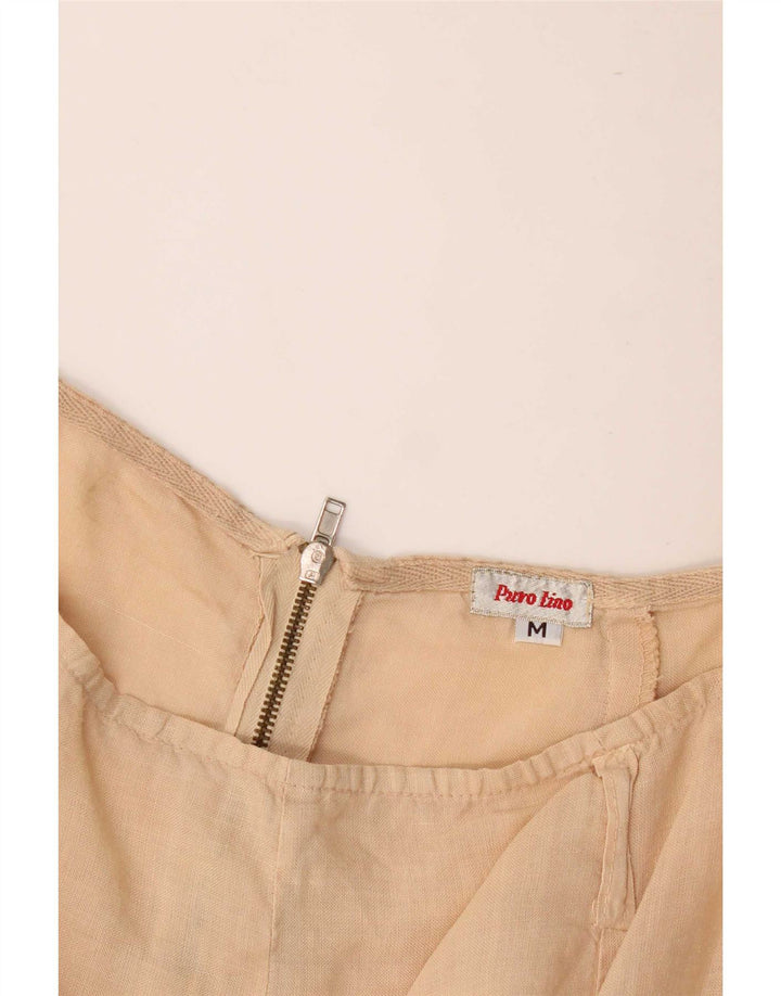 Fusta Midi Vintage Femei Medium W28 Bej In