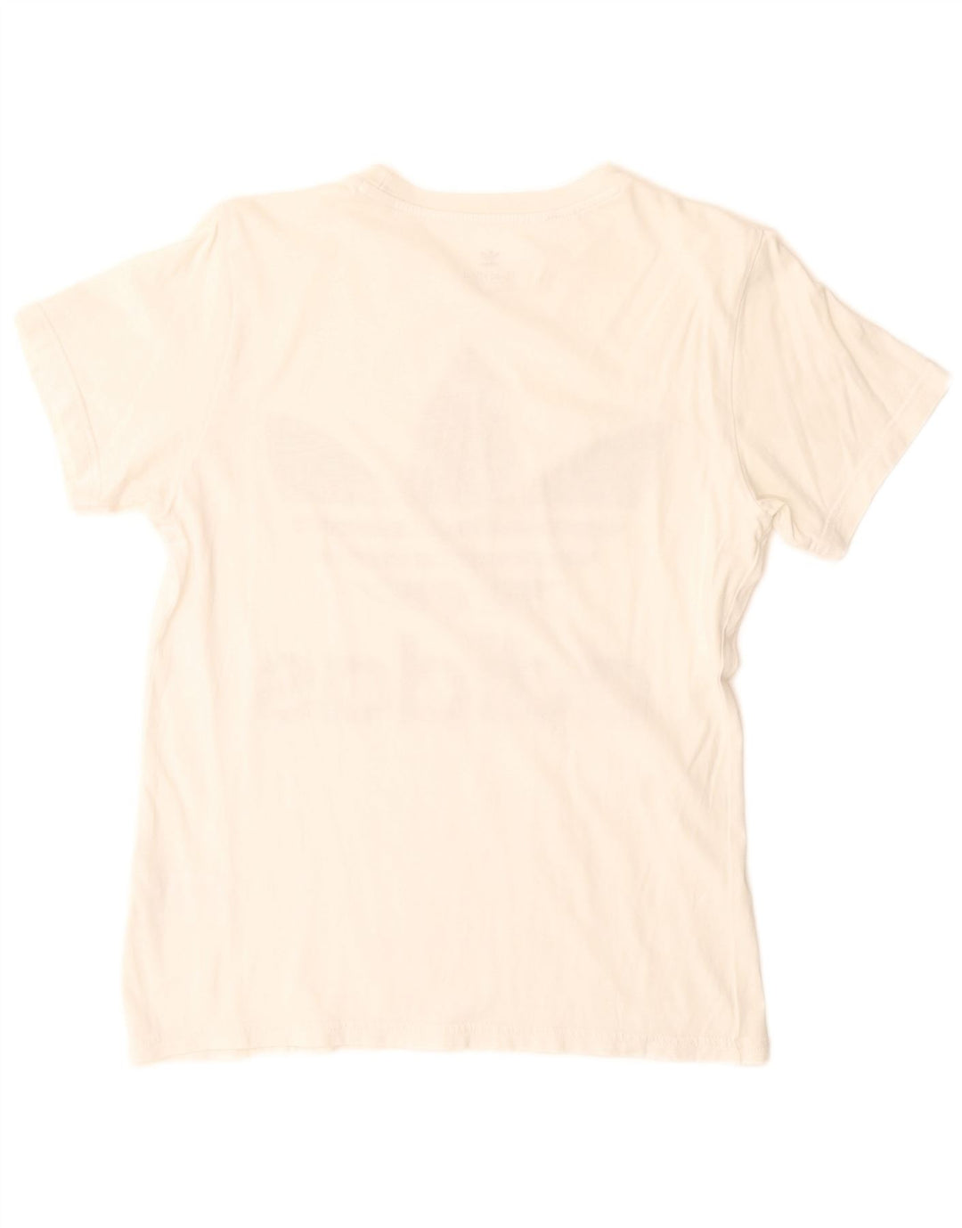 Tricou grafic Adidas pentru baieti Top 13-14 ani bumbac alb