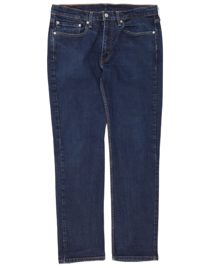 Blugi drepti pentru bărbați Levi's 514 W34 L32 bumbac bleumarin