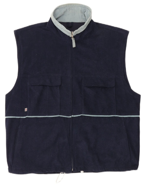 Gilet pentru bărbați MC Kee's UK 42 XL bleumarin poliester