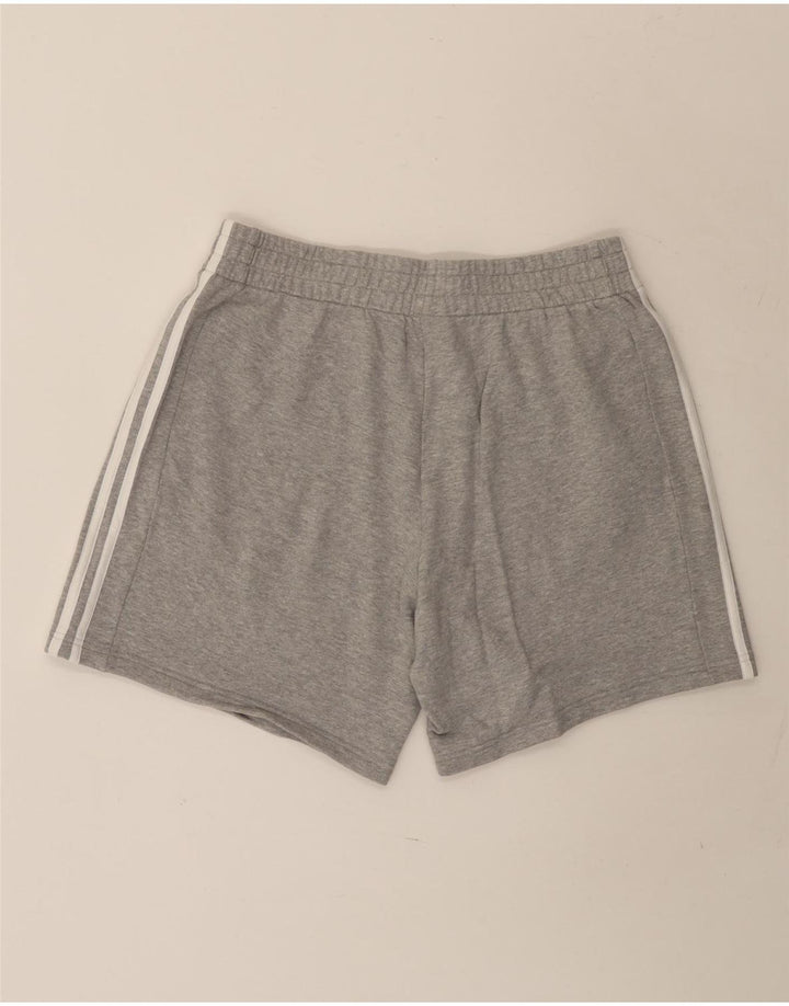 Pantaloni scurți sport adidas pentru bărbați, mari, gri, bumbac