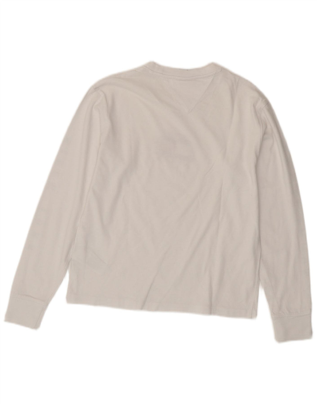 TOMMY HILFIGER Tricou grafic pentru femei Top UK 10 Bumbac alb mic