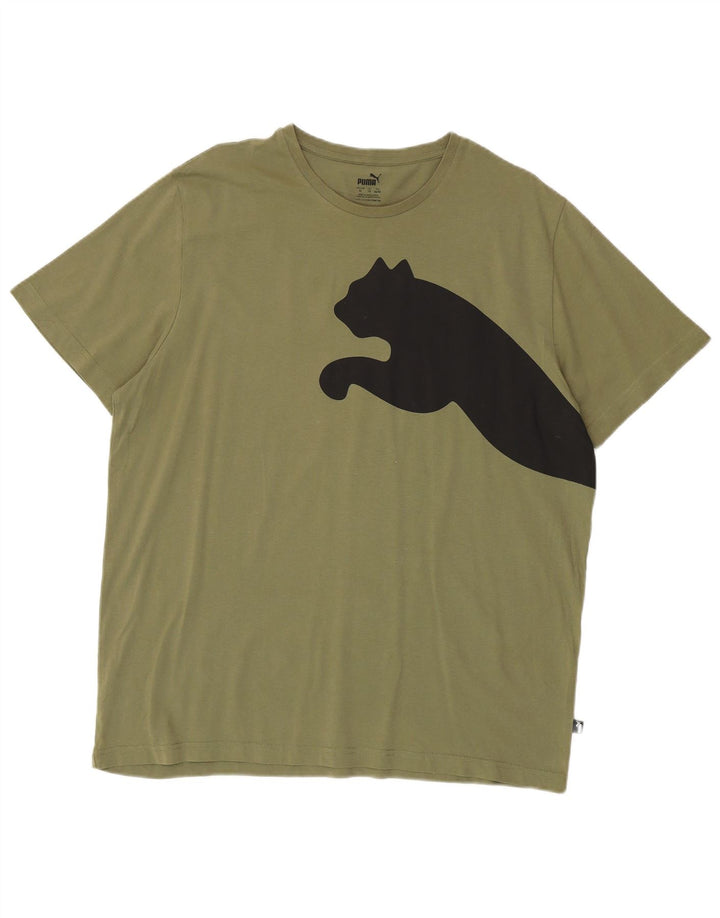 Tricou grafic Puma pentru bărbați Top XL Kaki