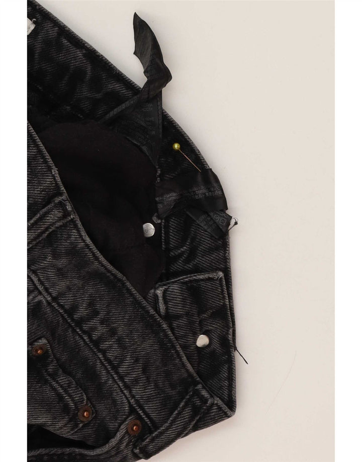 Blugi drepti pentru femei Zara EU 36 Mici W26 L33 Bumbac gri