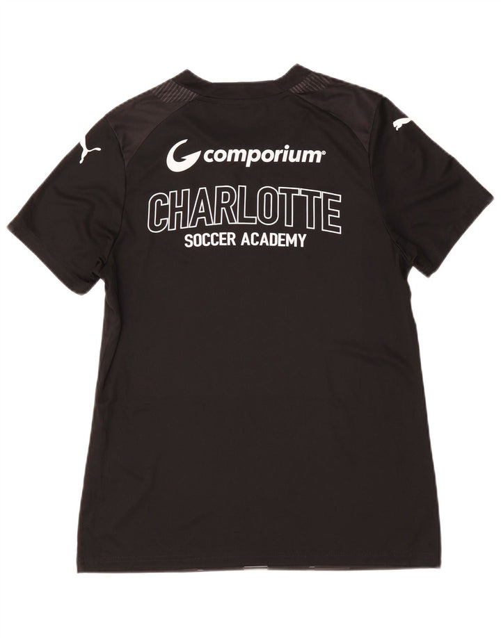 Tricou cu grafică Puma Carolina pentru bărbați Top Mediu Negru Geometric
