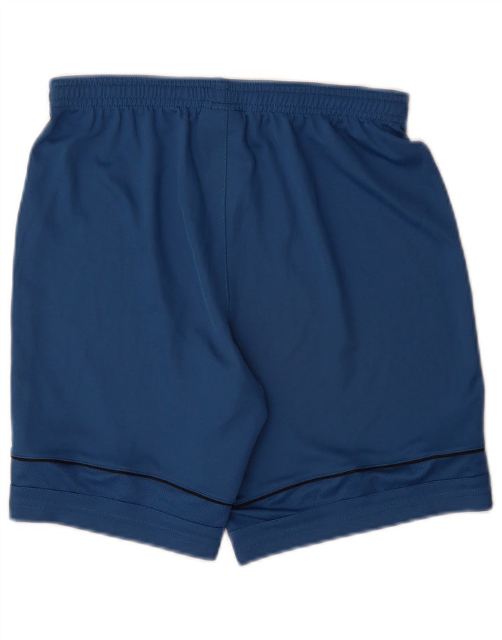 Pantaloni scurți sport Nike Dri Fit pentru băieți 12-13 ani, mari, albastru, poliester
