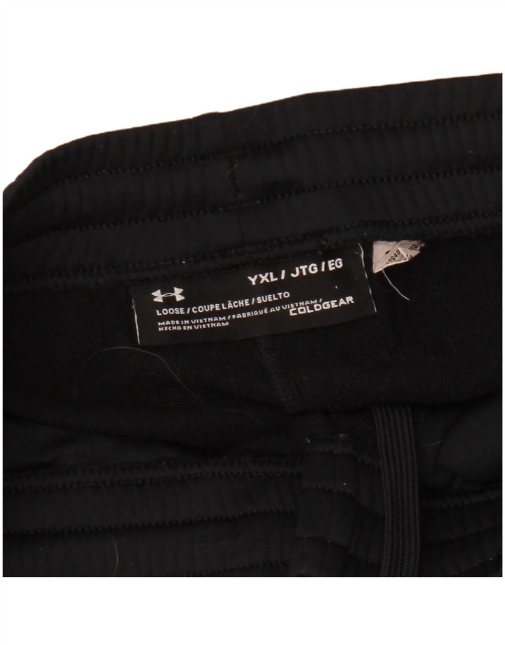 UNDER ARMOUR Pantaloni de trening Cold Gear pentru baieti 13-14 ani XL negru