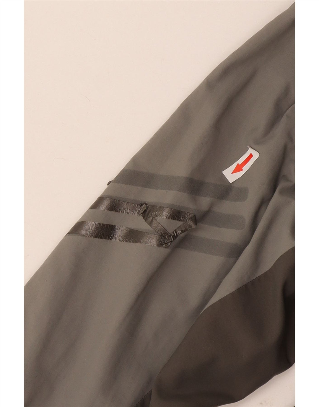 Jachetă de ploaie pentru bărbați Adidas UK 40, mare, gri, nailon color bloc