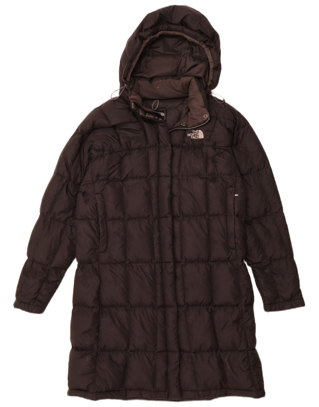 THE NORTH FACE Jachetă căptușită cu glugă pentru femei UK 40, mare, negru, nailon
