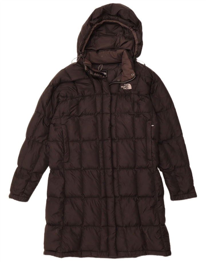 THE NORTH FACE Jachetă căptușită cu glugă pentru femei UK 40, mare, negru, nailon