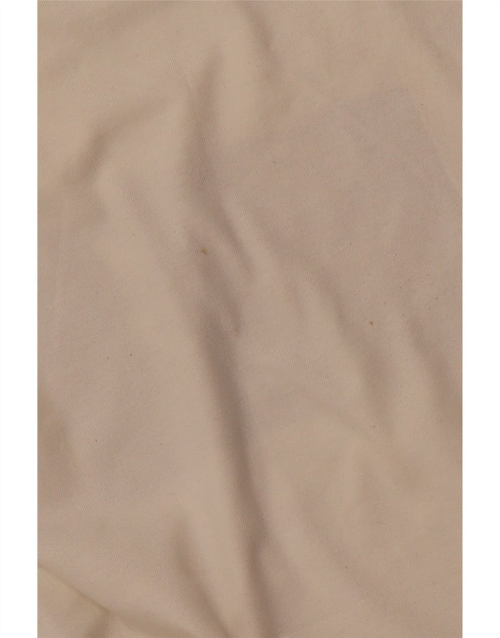 Tricou grafic ADIDAS pentru bărbați Top mare din bumbac alb