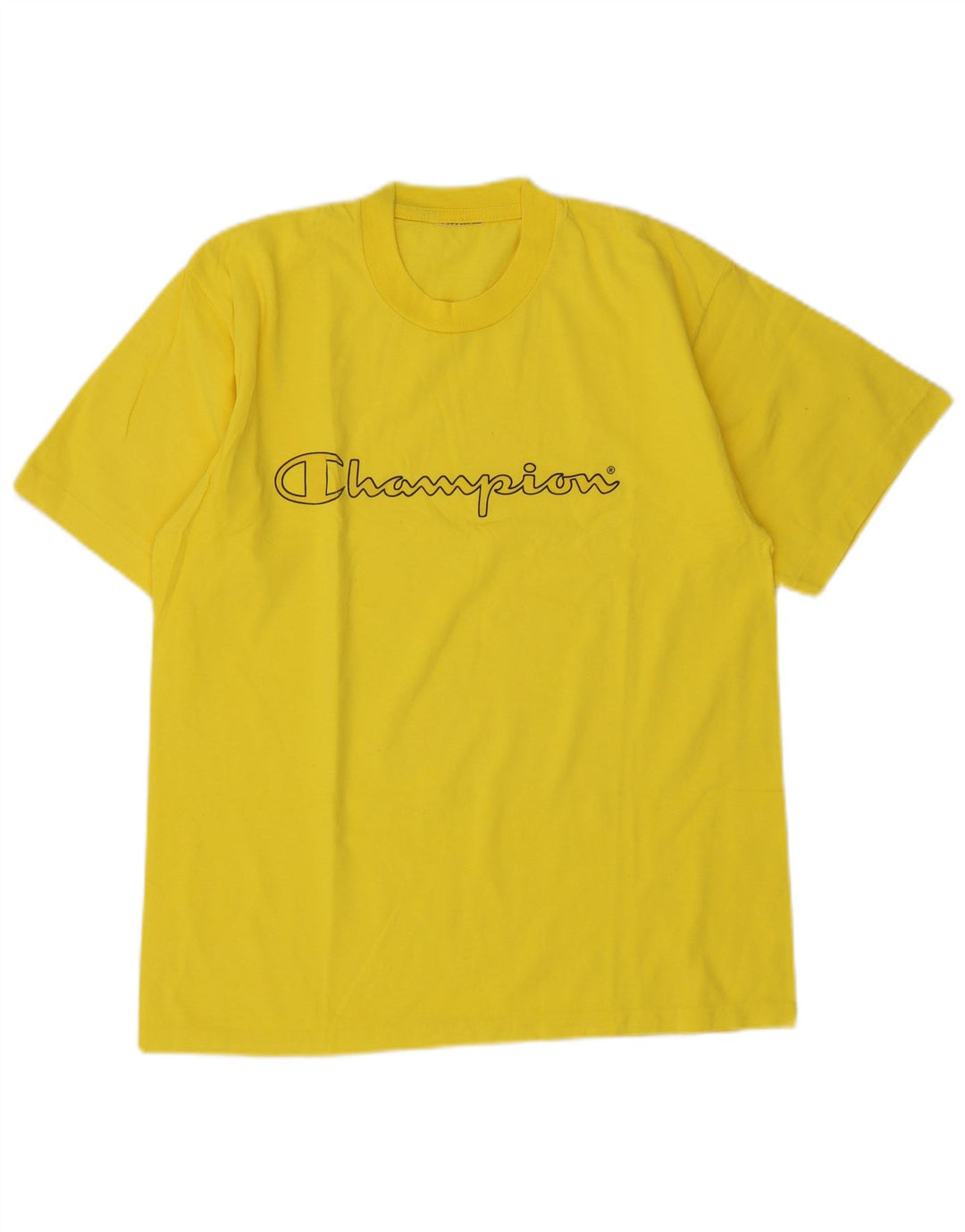 Tricou grafic Champion pentru bărbați Top mediu galben