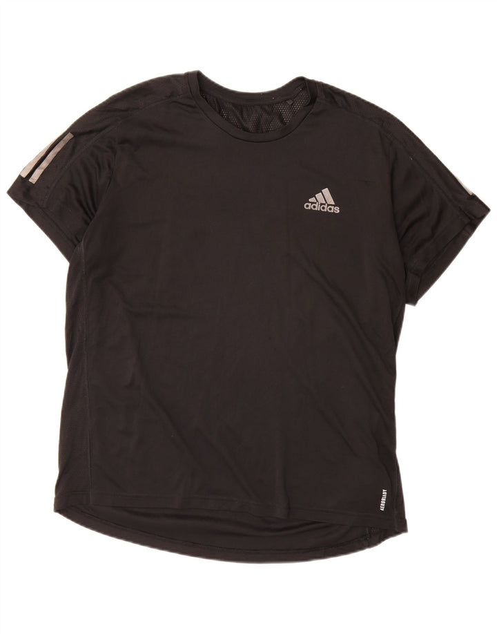 Tricou bărbați ADIDAS Top mare poliester negru
