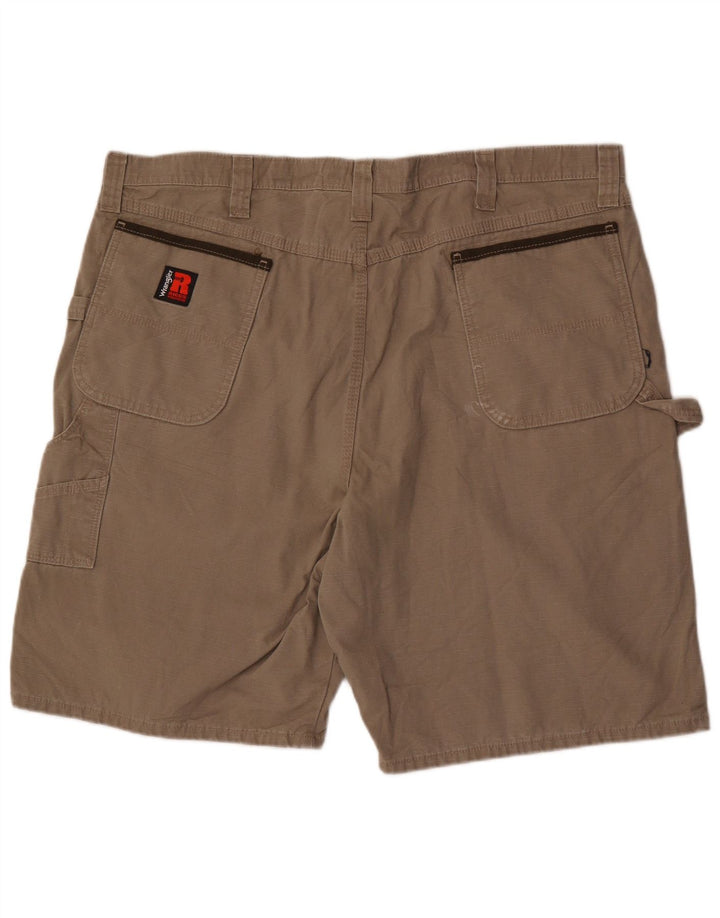 Pantaloni scurți cargo Wrangler pentru bărbați W42 2XL bumbac bej